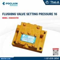 FLUSHING VALVE SETTING PRESSURE 16