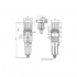 FILTER PRESSURE REGULATOR G1/2" , 20µ 0-8 BAR SIZE3