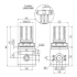 Pressure regulator G1/4" 0-12 BAR