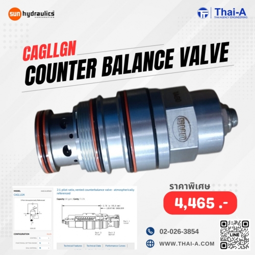 COUNTER BALANCE VALVE