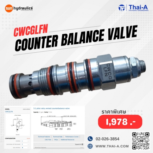COUNTER BALANCE VALVE